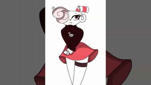 Gambling Queen (Speedpaint) Cuphead Oc