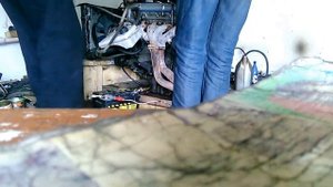 Первый запуск ЗМЗ 405 на коленке