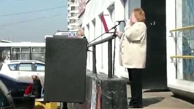 Москва: в Ново-Переделкино  прошёл митинг против транспортно