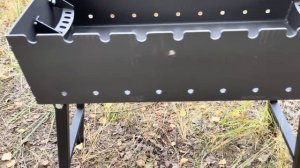 Мангал UNIKIT. Обзор на стальной гриль-мангал