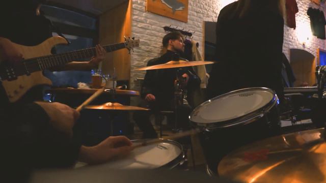 Zooma - Wicked Game(Chris Isaak cover) Ivan Salo drum cam live in СКВОТ смотреть онлайн