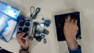 KEMEI KM-5031 Super Grooming Kit (11 in 1) unboxing