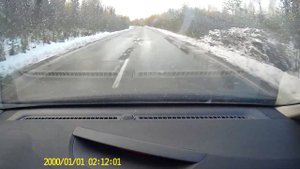 Дорога Лодейное Поле - Вытегра  24.10.17