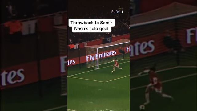 Samir Nasri's Solo Goal 🔥