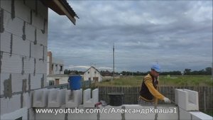 Армопояс для пристройки из газоблоков
