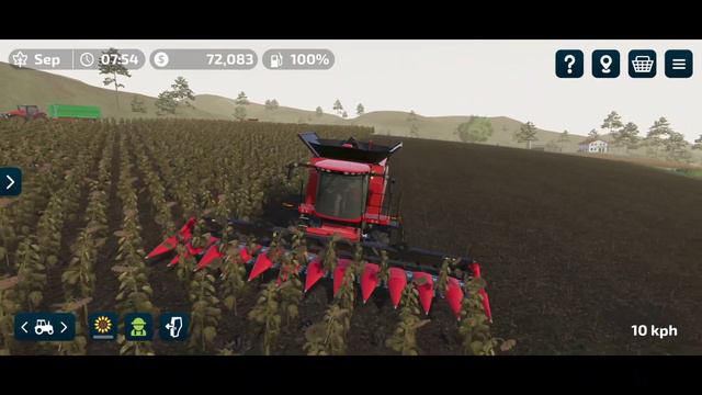 Farming Simulator 23 | Harvesting sunflowers 🌻 смотреть онлайн