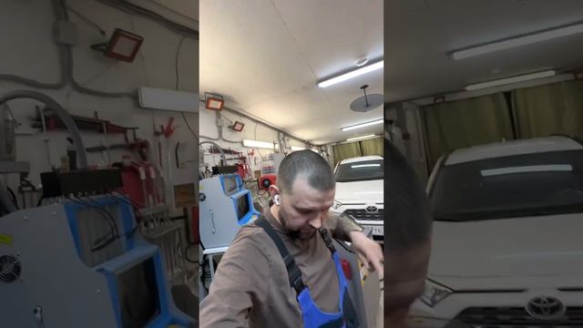 Тойота Рав 4 на вариаторе 5 поколения на замену масла аппаратом смотреть онлайн