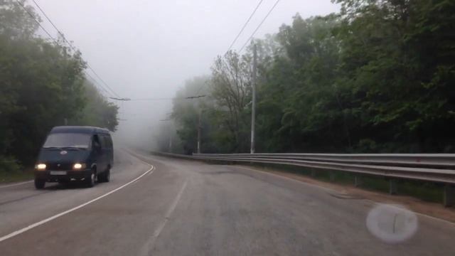 Едем среди облаков. Красота! Горы Крыма. Ялта. Инстаграм-влог С. Киричка смотреть онлайн