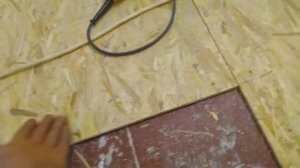 Как выровнять полы с помощью осп(дсп)