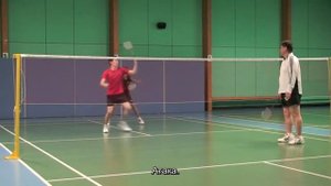 Тренировка позиций Атака и Защита в бадминтоне (1)