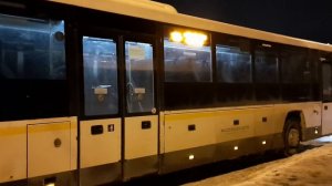 Автобус ГолАЗ-622810-10 следует по маршруту 32 "Барановское - Воскресенск"