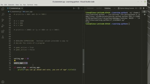 python tutorial for beginners #10 - if statement in python [everything about python if statement]