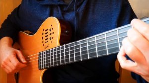 Ave Maria (arr Chet Atkins) on a Godin Multiac Grand Concert SA