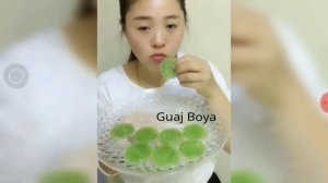 Корейцы едят лёд внутри вода😍😘