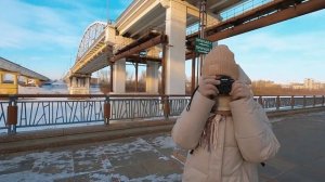 Тюмень зимой.