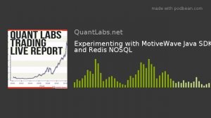 Experimenting with MotiveWave Java SDK and Redis NOSQL