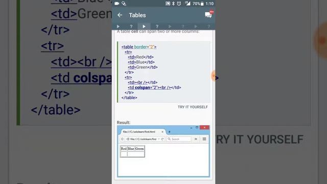 HTML Basics in Sololearn