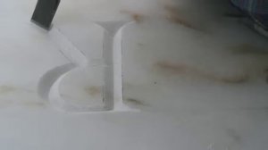 Unintentional ASMR 🖊️ Stone Letter Carving ⧸ Cutting Compilation (no talking)