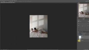 Создаём в Photoshop имитацию света окна на стене