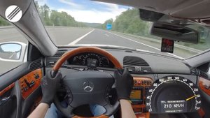 Mercedes-Benz CL 600 BRABUS V12 C215 Suret maxss olçmek