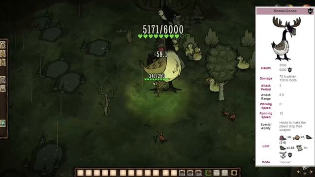 Don't Starve Together Guide: Moose/Goose смотреть онлайн