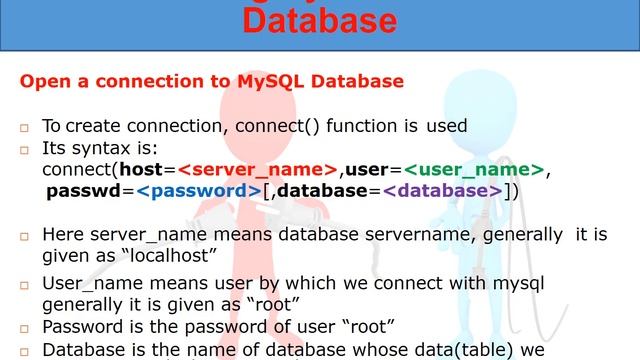 Class 12 - Computer Science - PYTHON SQL CONNECTIVITY