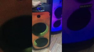 Видео обзор блютуз колонка Shaswar Smo 825?90ватт!