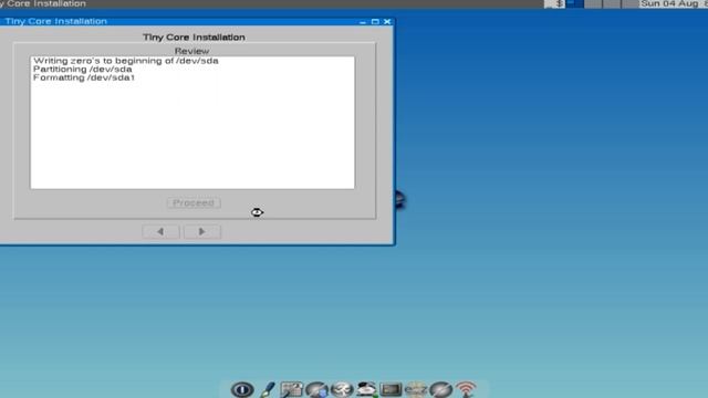 Как установить Tiny Core Linux 10.0 на VirtualBox...