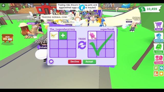 Roblox Adopt Me Trading Ancient Dragon смотреть онлайн