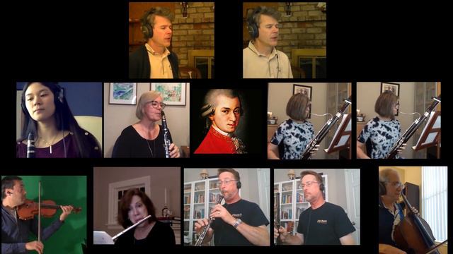 Mozart Symphony No.40 in G minor performed by Peninsula Symphony musicians смотреть онлайн