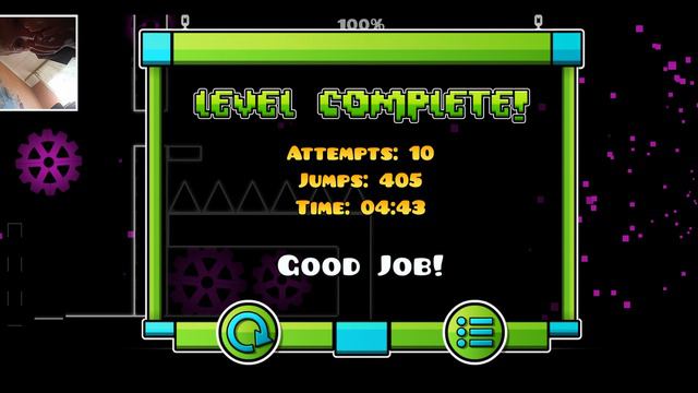 The Nightmare Пройден! Geometry Dash