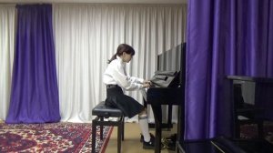 Кубышкина Полина.  В. Калинников "Грустная песенка"