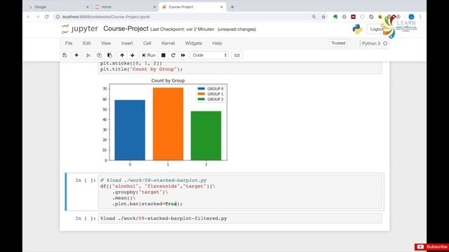 Jupyter Notebooks Data Visualize Course Project Task Part 14 by LEARN смотреть онлайн
