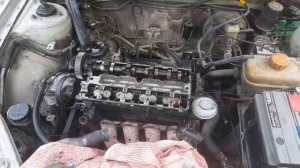 Приступил к установке  новой 16 клаппаной ГБЦ  двигатель экотек 2.0.Дэу ЛЕГАНЗА 2.0.