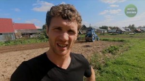 Работаем на тракторе ЛТЗ 55 красота!