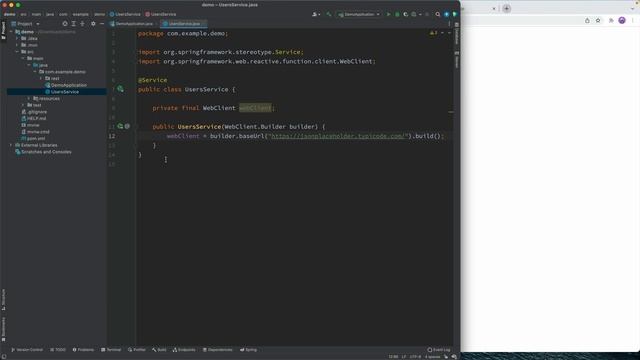 Calling REST from Java with Spring WebClient смотреть онлайн