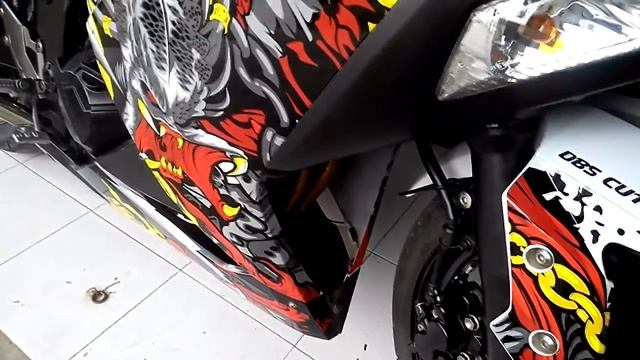 terbaru ninja 250 fi 2018 tema predator. cutting sticker 3d смотреть онлайн