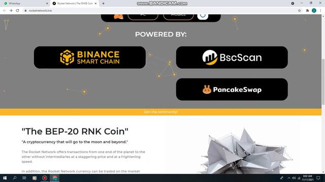 NEW ROCKET NETWORK TOKEN BEST TOKENS PROJECT 2021