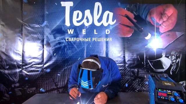 Настройка аргонодугового аппарата, свариваем оцинковку 1 мм. Аппарат TESLA TIG/MMA 254. смотреть онлайн