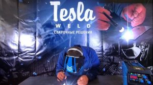 Настройка аргонодугового аппарата, свариваем оцинковку 1 мм. Аппарат TESLA TIG/MMA 254.