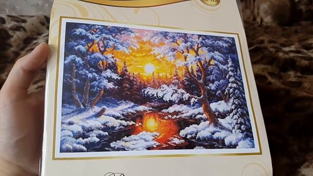 Рукодельные покупки февраля. Вышивка крестиком и бисером смотреть онлайн