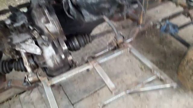 Самодельный квадроцикл 4X4 ( рулевое) смотреть онлайн