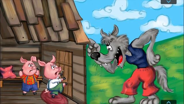 Три поросенка - английская сказка для детей! смотреть онлайн