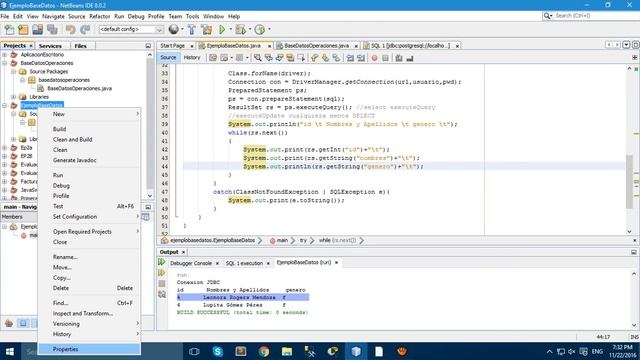 Primera Conexión JDBC JAVA y Postgresql смотреть онлайн