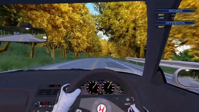 Honda NSX | 4:58.344 | Akina Downhill | Assetto Corsa смотреть онлайн