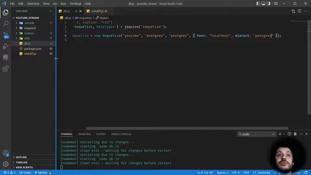 Node.js Урок 11: #Node.js #express.js, что такое #ORM библиотека #sequelize на пример #PotgreSQL смотреть онлайн