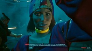Катсцена с Джеки В Cyberpunk 2077