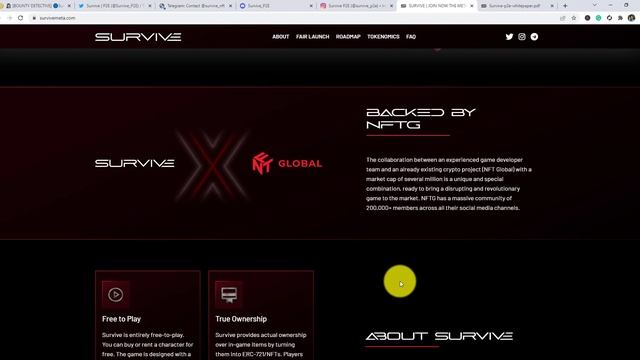 SURVIVE - the first metaverse project backed by NFT Global. смотреть онлайн