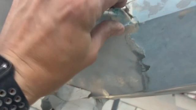 Бампер ремонт стекловолокном