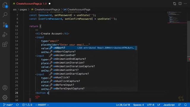 38 Create Firebase Auth Accounts || Full Stack React Development смотреть онлайн